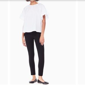 Kate Spade NY bi-stretch slim pant - Black